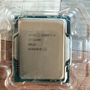 Intel Core i3 12100 新品リテールクーラー付