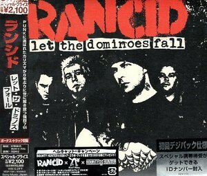 ■ ランシド (RANCID) 初回デジパック / PUNKを生き様として体現し続けるカリスマ [レット・ザ・ドミノズ・フォール] 新品CD送料サービス♪