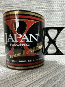 XJAPAN RACING マグカップ Team Le Mans hide Yoshiki TOSHI エックス　ヒデ　ヨシキ　公式　F3000 フォーミュラーニッポン　優勝記念