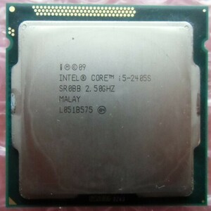 Win10確認済 省電力版 Intel Core i5-2405S (Sandy Bridge/SR0BB/LGA1155/4コア/6MB/2.50GHz)(送料230円～)