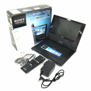 SONY BDP-SX910 ポータブル ブルーレイディスク BD DVD プレーヤー 付属品あり QR034-96