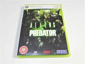 難あり XBOX360 Alien Vs Predator エイリアンVSプレデター 輸入版