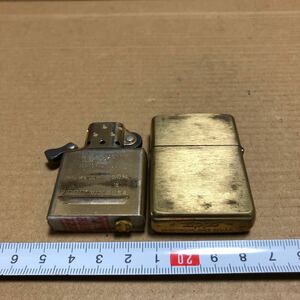 ZIPPO ジッポ ジッポー オイルライター　A アーマー　ブラス　無地