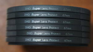 [67mm] marumi DHG Super Lens Protect 保護フィルター 1080円/枚