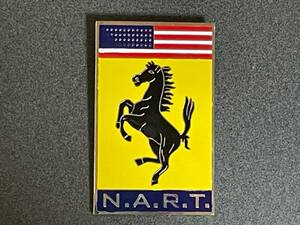 フェラーリ NART ノースアメリカンレーシングチーム カーバッジ グリルバッジ