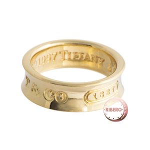 TIFFANY&Co. ティファニー 1837 リング・指輪 ミディアム 10号 ゴールド