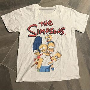 THE SIMPSONS ザシンプソンズキャラクターTシャツ/キャラT/USED/古着