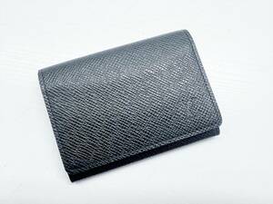 美品　Louis Vuitton　ルイヴィトン　タイガ　アンヴェロップ　 カルトドゥヴィジット　名刺入れ　カードケース　黒　M64595