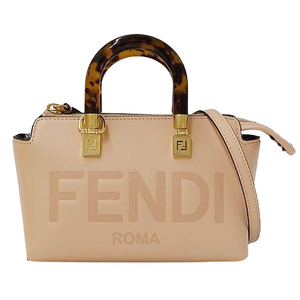 フェンディ FENDI バッグ レディース ブランド ハンドバッグ ショルダーバッグ 2way バイザウェイ ミニ レザー ライトピンク 8BS067