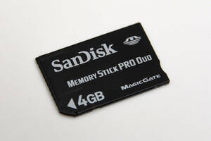 4GB SanDisk メモリースティック MEMORY STICK PRO DUO 