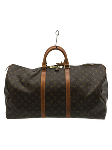 LOUIS VUITTON◆キーポル50_モノグラム_BRW/PVC/BRW