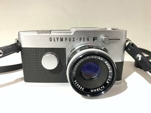 【シャッターOK】オリンパス OLYMPUS PEN F /PEN FT /Olympus F.Zuiko Auto-S 38mm F1.8 フィルムカメラ レンズ セット (648)