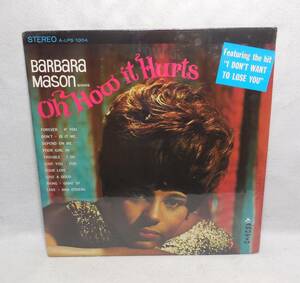Barbara Mason/バーバラ・メイソン「Oh How It Hurts」シュリンク付き US盤 LP レコード Yes I