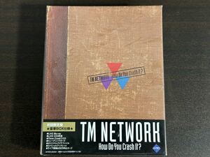 未開封品 TM NETWORK How Do You Crash It? 初回限定盤 豪華BOX仕様 LIVE Blu-ray LIVE CD