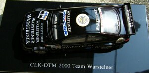 1/43 モデルカー メルセデスベンツ CLK-DTM 2000 Team Warsteiner ヴァルシュタイナー マルセル・フェスラー Marcel Fassler