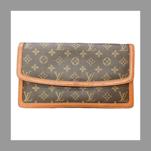 廃盤 良品 LOUIS VUITTON ルイヴィトン MONOGRAM モノグラム ポシェットダムGM M51810 クラッチバッグ セカンドバッグ