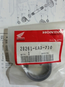 HONDA CR125用スターターリターンスプリング