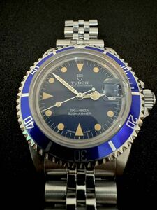 チュードル TUDOR サブマリーナ 79090 腕時計 SS 自動巻き ブルーカラメンズ 【中古】