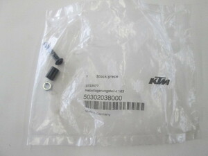 KTM 50302038000 レバーのボルトとカラー、ナットのセット 送料185円 LEVER SCREW CPL. 125-200 98