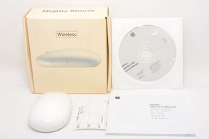 【現状渡し品】Apple アップル ワイヤレスマウス MightyMouse MB111J/A A1197 #2305