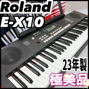 ぼぼ新品 大人気 Roland ローランド アレンジャーキーボード E-X10 電子ピアノ 61鍵盤 Arranger Keyboard