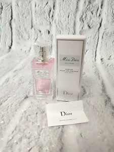 【未使用】 ミス ディオール Dior ヘアミスト ローズ＆ローズ