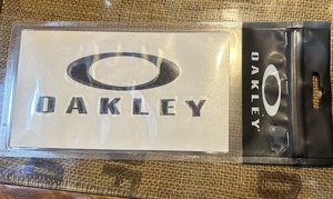 OAKLEYカッティングステッカー２枚セット