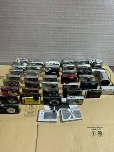 デジタルカメラ SONY Canon Nikon OLYMPUS CASIO FUJIFILM Panasonic コンパクトデジタルカメラ まとめ　40台　中古品