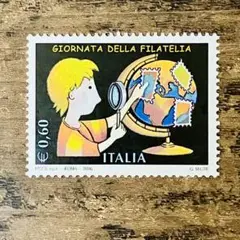 280. 海外　外国　イタリアのかわいい切手　新品未使用　切手の日　2006年