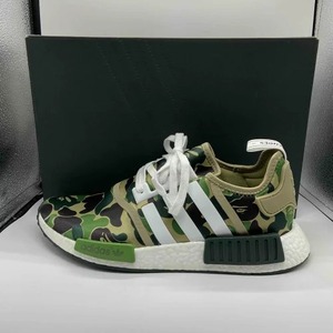 adidas 16aw x A Bathing Ape NMD R1 Olive Camo 28.5cm BA7326 アディダス ア ベイジング エイプ オリーブ カモ スニーカー