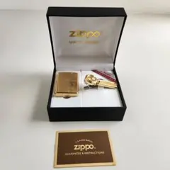 【新品未使用】zippo  時計付タイピンセット　No.1101