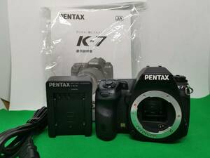 PENTAX K-7 ボディ デジタル一眼レフカメラ 通電確認済 バッテリー 付属品 ペンタックス