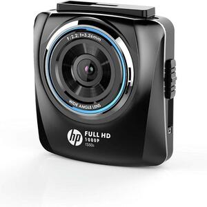 ドライブレコーダー 200万画素 Full HD 簡単取付 SDカード付き ヒューレット・パッカード hp