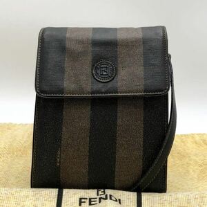 【人気】FENDI フェンディ ミニショルダーバッグ ペカン柄 斜め掛け