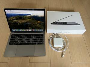 1円開始　Macbook Pro 2018 (13-inch, 2018, Thunderbolt 3ポートx 4) Core i5 2.3GHz 13inch 16GB 512GB スペースグレイ USキーボード