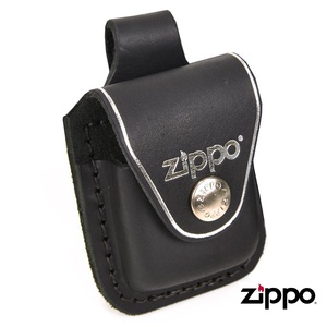 ZIPPO ライターポーチ 革製 LPL [ ブラック ] | ジッポー オイルライター レザーポーチ 通信販売