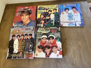 z■winkup ウインクアップ　不揃いまとめ　18冊　1993年〜1997年　SMAP ジャニーズ KinKi 光GENJI