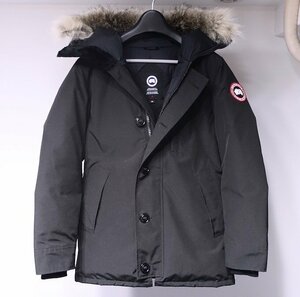 定価16.5万 超美品 CANADA GOOSE カナダグース JASPER PARKA 3438JM ジャスパー パーカー ダウンジャケット ブラック メンズ S