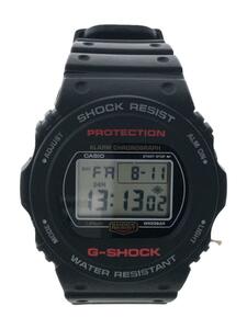 CASIO◆DW-5750E-1JF/クォーツ腕時計・G-SHOCK/デジタル/ラバー/BLK/BLK//