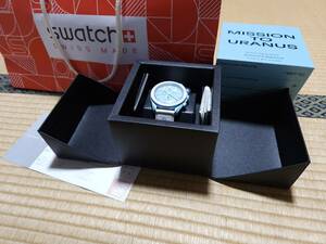 国内正規品　新品　OMEGA SWATCH Uranus BIOCERAMIC MOONSWATCH　オメガ　スウォッチ　Speedmaster　ウラヌス　スピードマスター　ウラナス