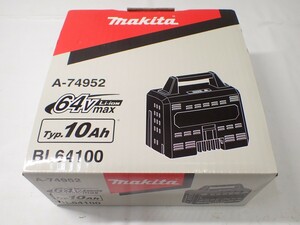 k4700 / 未使用 未開封 makita マキタ BL64100 64Vmax リチウムイオンバッテリー A-74952 (Typ.10Ah) 現状品