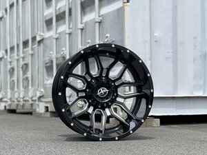 新品 20インチホイールのみ4本セット 20x10J タイタン アルマダ エクスペディション XF OFFROAD XF222 -12 pcd135 6穴 pcd139.7 6穴