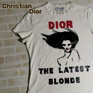 Christian Dior ディオール Tシャツ 半袖 ホワイト 希少 ロゴ