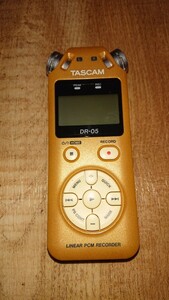 TASCAM DR-05 レコーダー 　簡易動作確認済み 電池ふたなし