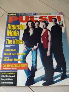 洋書 PULSE! 1993年5月 タワーレコーズ レイヴアート デぺッシュモード キングス ベースヘッド クリントイーストウッド