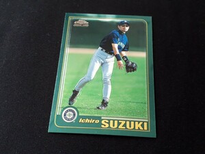 希少 2001 Topps Chrome Rookie Card T266 ICHIRO RC イチロー ルーキーカード Mariners キズ有