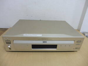 「6043/T3B」SONY CD/DVD PLAYER DVP-S7700 ソニー CDプレーヤー DVDプレーヤー 通電確認済 オーディオ機器 映像機器 中古 現状品