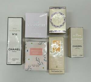 【各ブランド香水おまとめ　画像確認】CHANEL　COACHその他未開封品5品　開封品1品