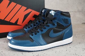 28cm NIKE ナイキ AIR JORDAN 1 RETRO HIGH OG DARK MARINA BLUE 555088-404 エアジョーダン1 レトロ ハイ ダークマリーナブルー US10