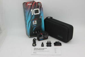 【美品 返品保証】 【元箱付き】GoPro HERO10 ブラック 付属品 ケース付き アクションカメラ s8000